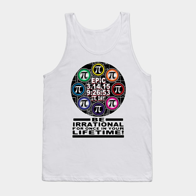 Ultimate Memorial for Epic Pi Day Symbols Tank Top by Mudge